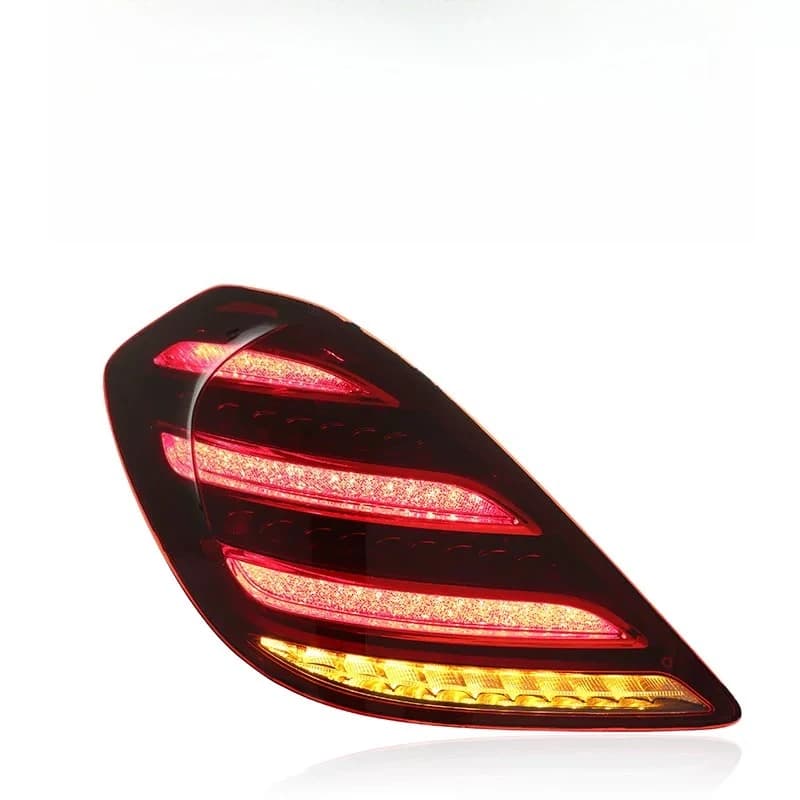 Suitable for 13-16 S-class W222 tail light assembly modified new LED streamer turn signal running light