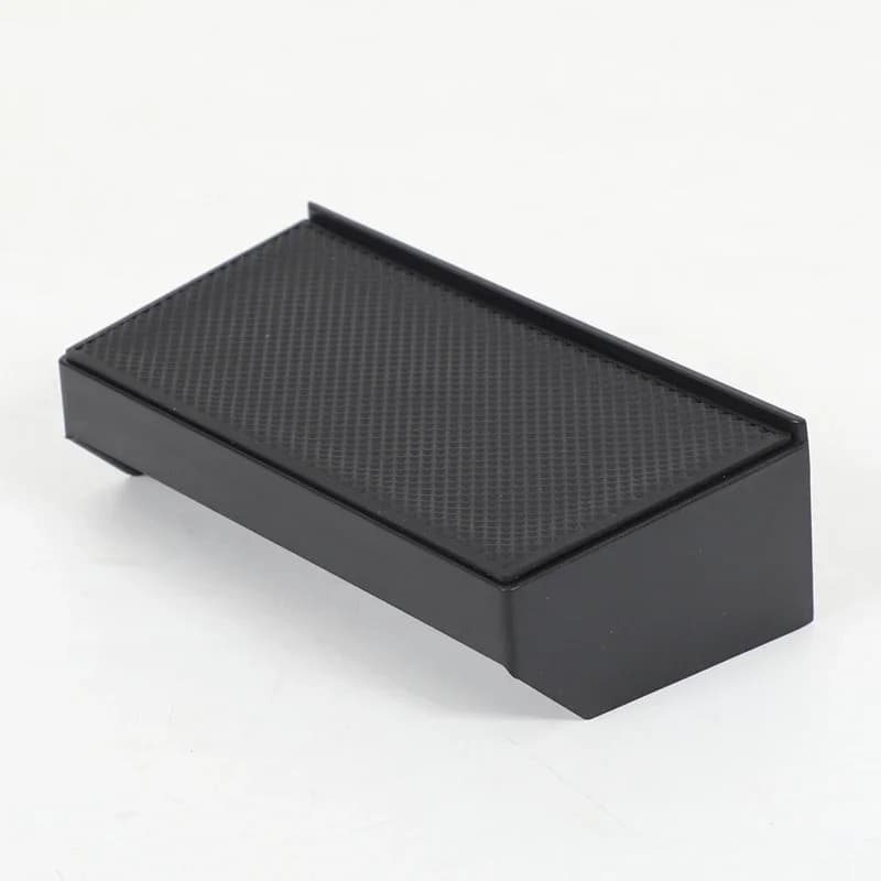 For Nissan 370Z Z34 2009-2020 ABS Black car central control storage box mobile phone tray car interior modification accessories