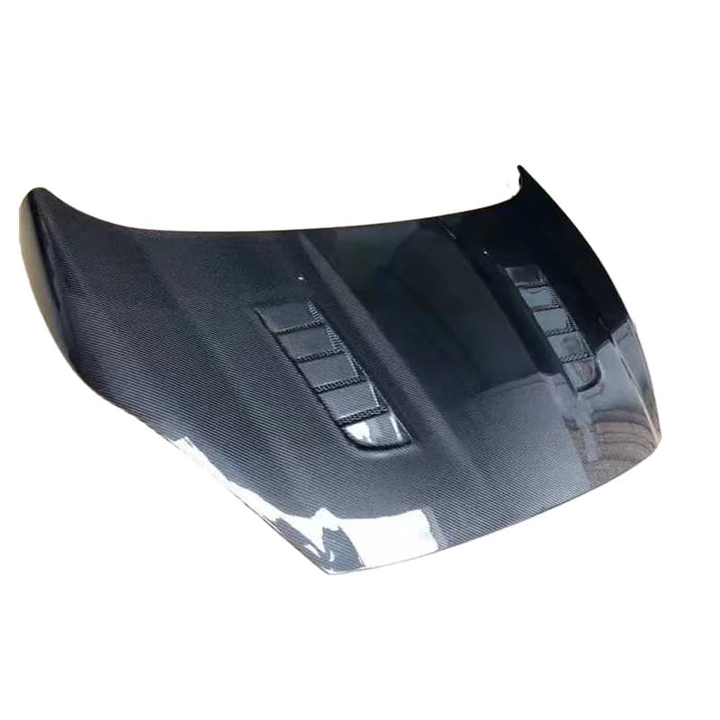 ST Style Carbon Fiber For Ford fiesta 2013-2016 Front Engine Bonnet Hood Vent   ,Perfect installation