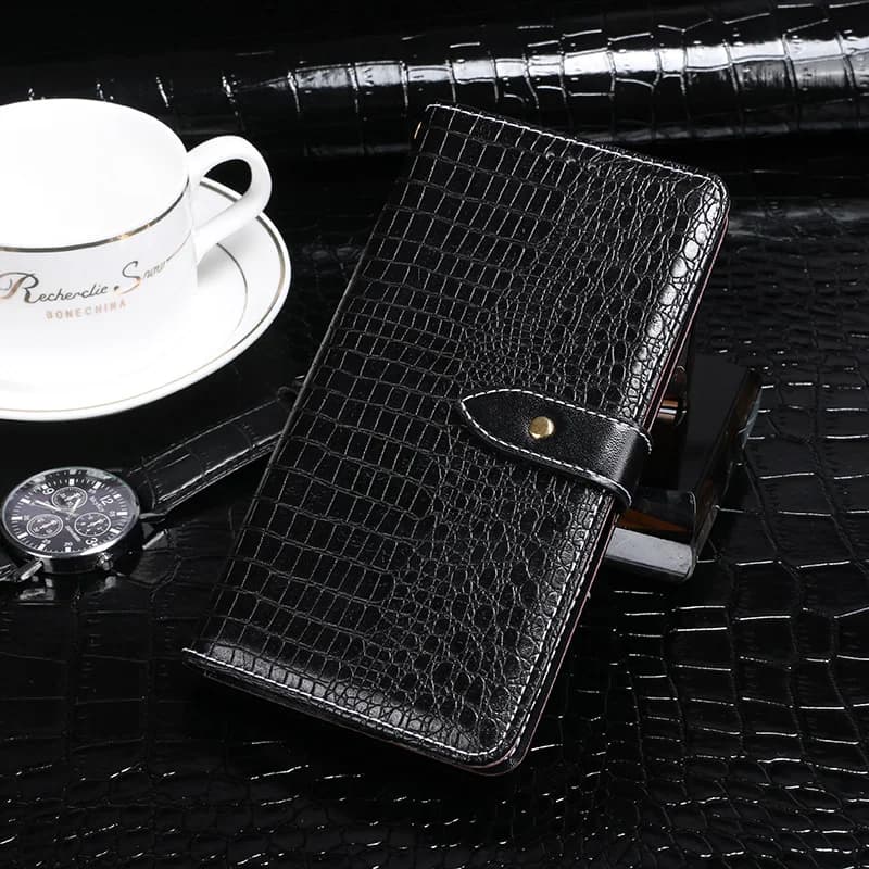 Flip Case For IIIF150 Raptor 5G/IIIF150 Raptor 4G  Case Crocodile pattern PU Leather Cover Conque Fundas