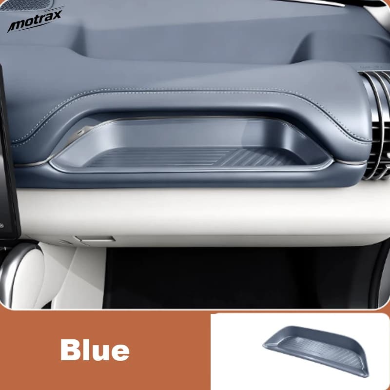 For BYD ATTO 3 EVO Yuan Plus 2026 2027 Car Co-pilot Silicone Storage Box Center Console Storage Box Inner Accessories