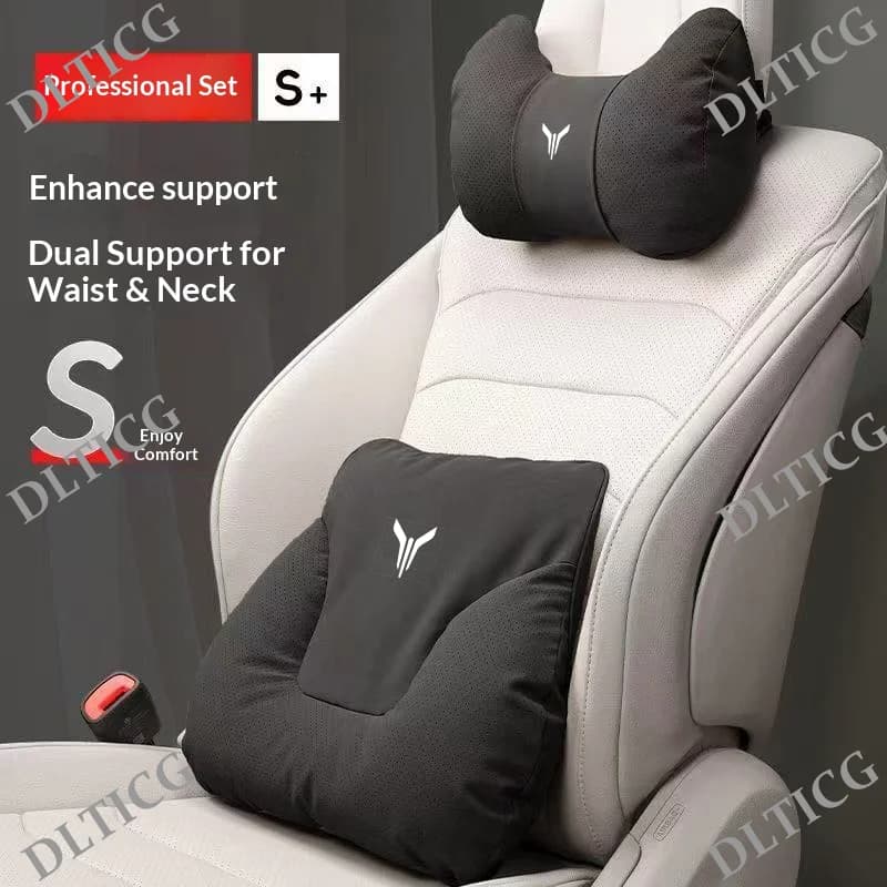 For Voyah Dreampower Courage Free PHEV ILang Icozy Car Headrest Neck Support Seat Lumbar Cushion Soft Neck Pillow Automobile