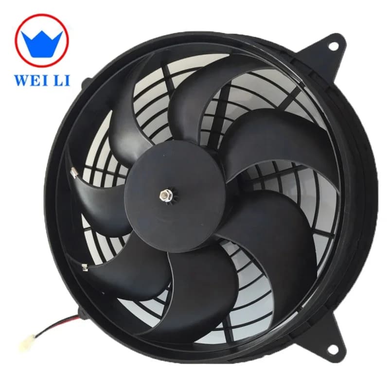 LNF 2201XJQ7 24V 12 Inches Air Conditioning System Of The Bus Is Equipped With Brushed DC Fans