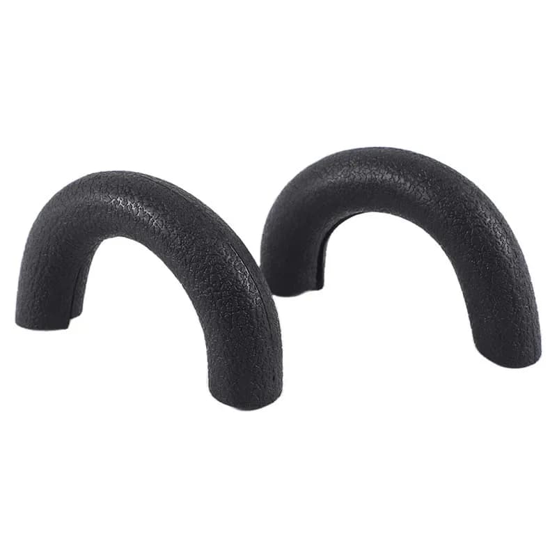 For Toyota Tundra 2007-2021 Car Front Bumper Trailer Ring Protective Case External Modification Accessories 2Pcs Rubber Black