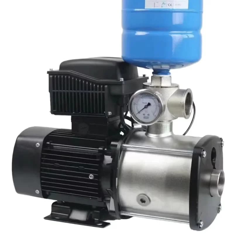 Fully Automatic Variable Frequency Stainless Steel Material Clean Water Pump with Constant Pressure Silent Pressurized Pump