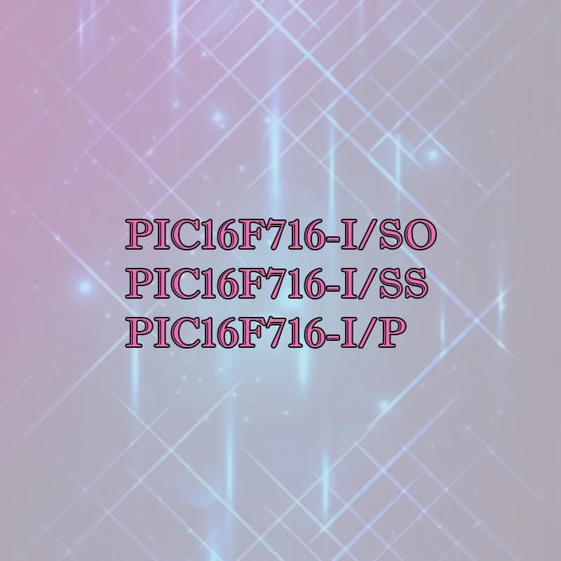 PIC16F716-I/SO PIC16F716-I/SS PIC16F716-I/P   Silicone shell