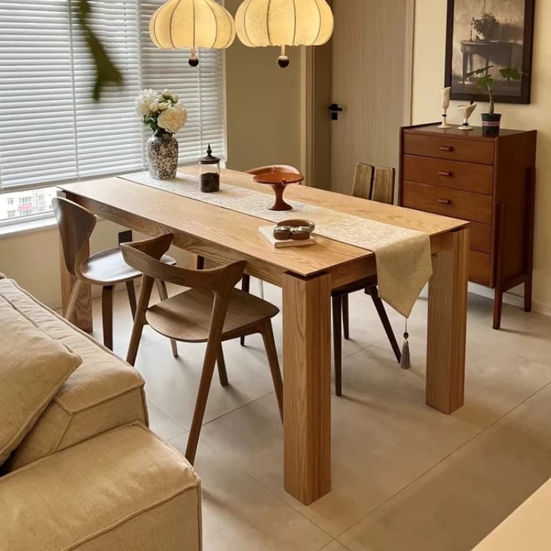 Italian Big Design Dining Tables Wood Decoration Center Kitchen Dining Tables Home Modern Nordic Juegos De Comedor Furniture
