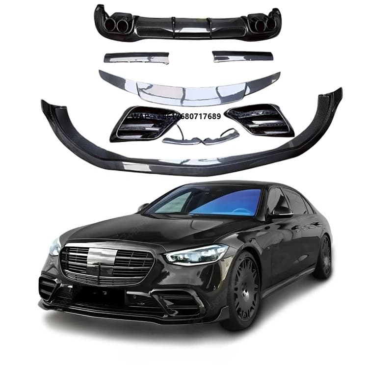 B Style Carbon Fiber Bodykit for benz S-class W223