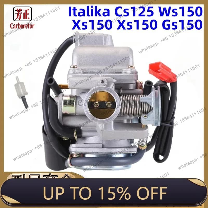 LSItalika CS125 WS150 DS150 XS150 GS150 motorcycle parts carburetor GY6-125