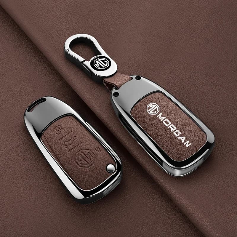 Styling Zinc Alloy Car Key Case Cover Holder Protection For Morris Garages MG Cyberster 2024 Smart Remote Keyless Accessories