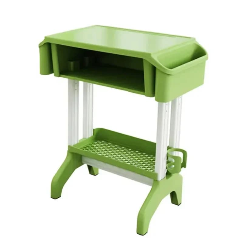 Modern design primary school classroom furniture rectangular plastic school desks and chairs