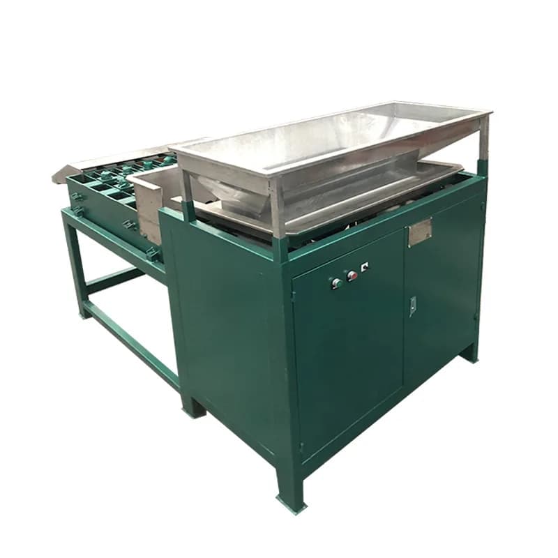 Peeling machine, automatic shelling machine for nut production line, eight-axis peeling machine