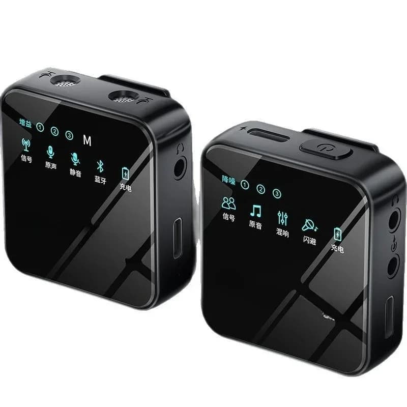 MC206 wireless collar microphone radio microphone mobile phone recording equipment