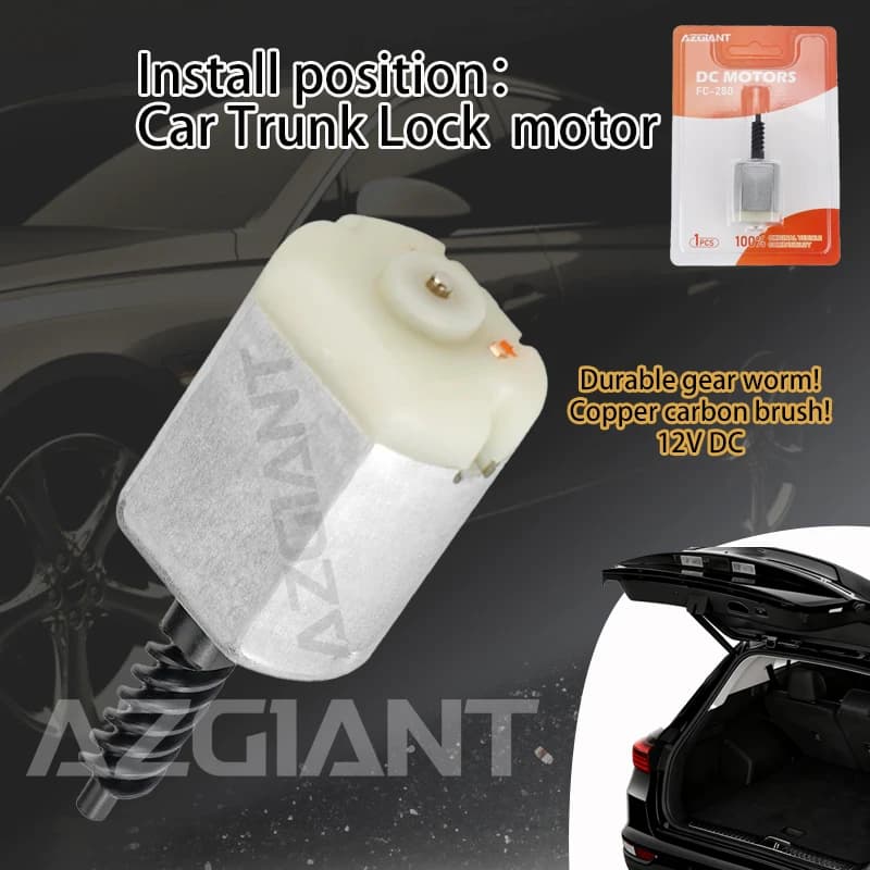 AZGIANT FC-280PT-20150 Car Power Trunk Lock Latch motor rigid plastic gear For Toyota Camry 2007-2011/Yaris Vitz MK2 2006-2012