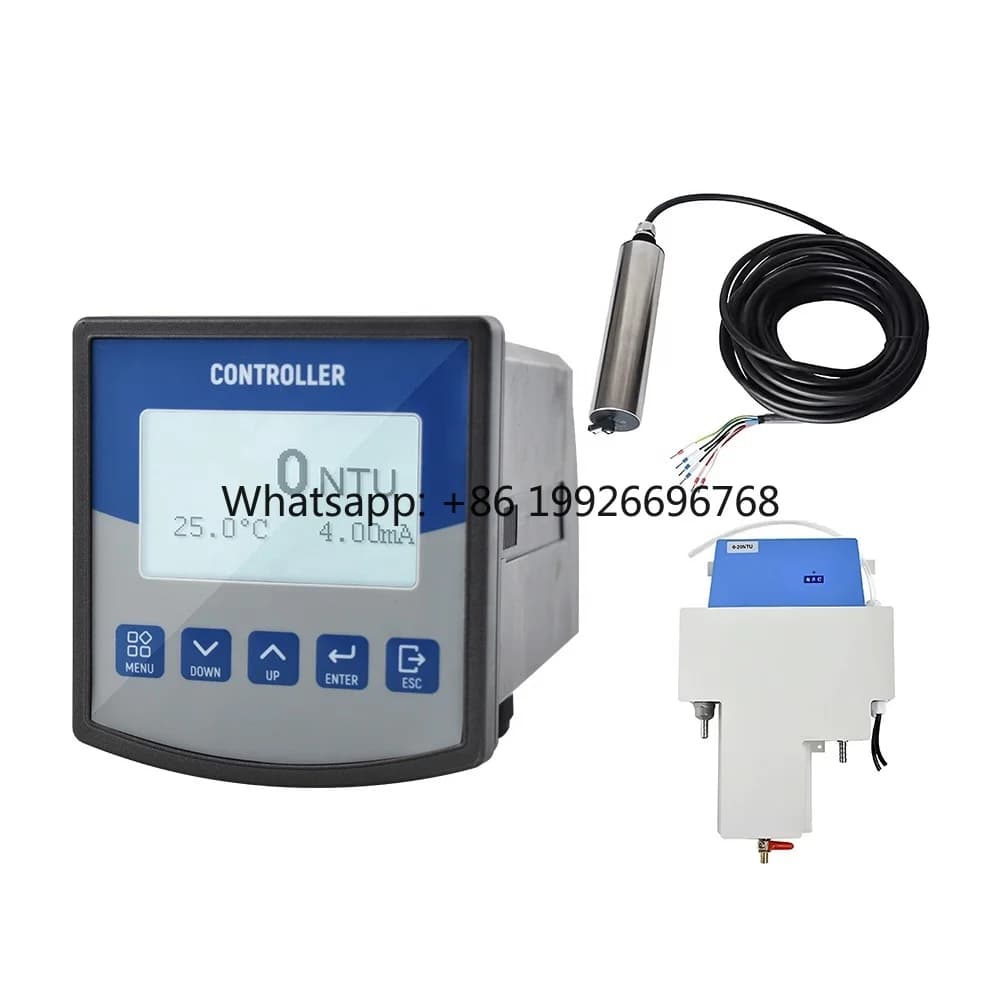 GAIMC GWQ-TUR100 Water Quality Analysis Online Turbidity Probe RS485 Turbidity Sensor 4-20mA Output