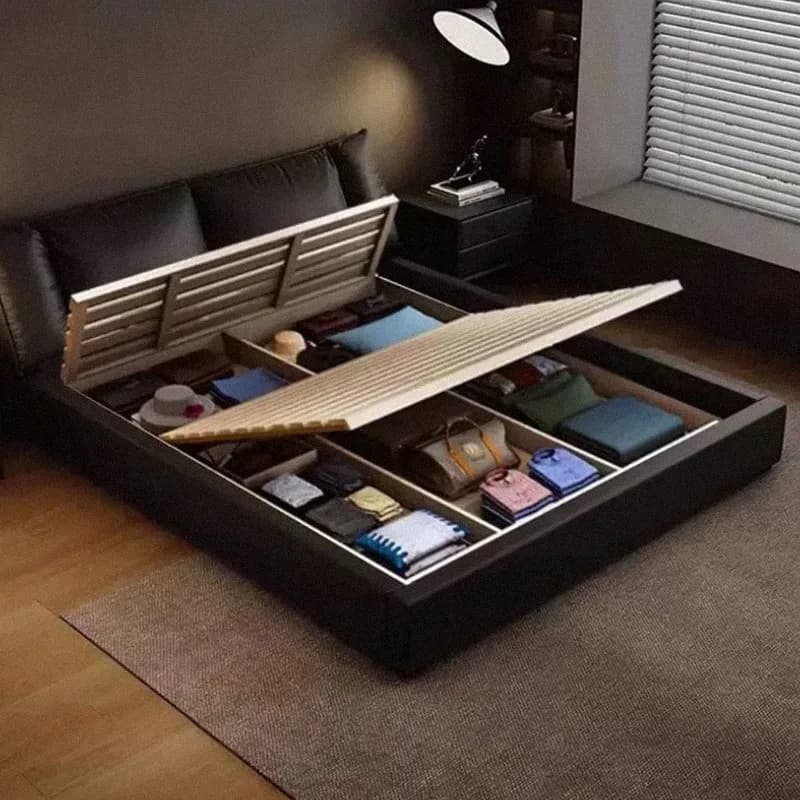 European Safe Bed Floor Space Saving Sleeping Princess Design Girls Full Bed Double Queen Letto Matrimoniale Home Furniture