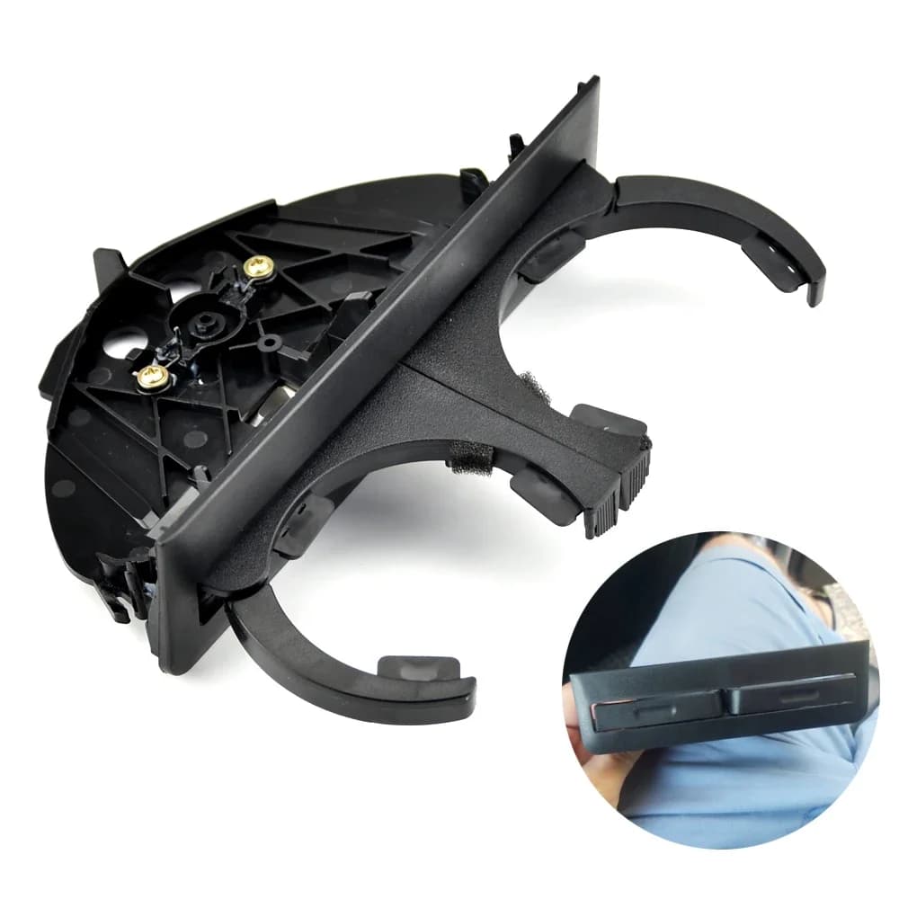 For BMW E39 520i 525i 528i 520d 1997-2003 Front Rear Dual Car Drink Cup Holder  51168184520 51168190205 51168190206