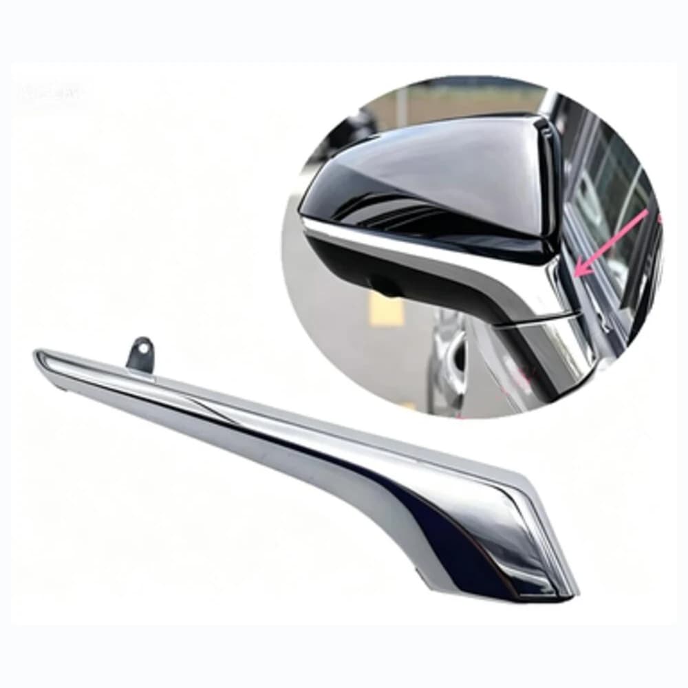 Chrome Trim Strip for Rearview Mirror Housing for Lexus RX300 RX200T RX450H NX200 NX300H