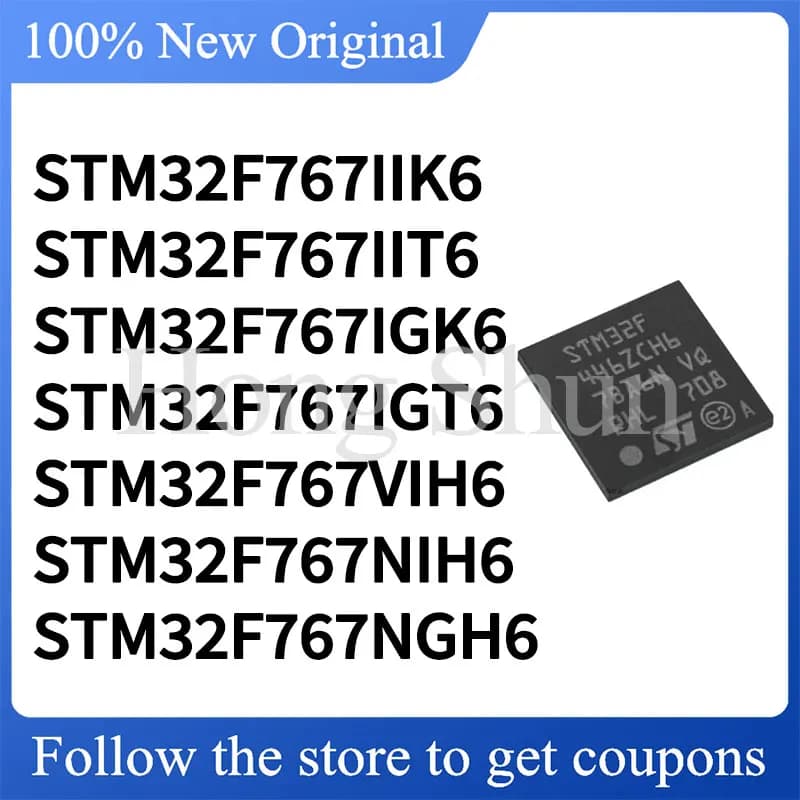 STM32F767IGK6 STM32F767IIK6 STM32F767IGT6 Phone Case STM32F767IIT6 STM32F767NGH6 STM32F767NIH6 STM32F767VIH6