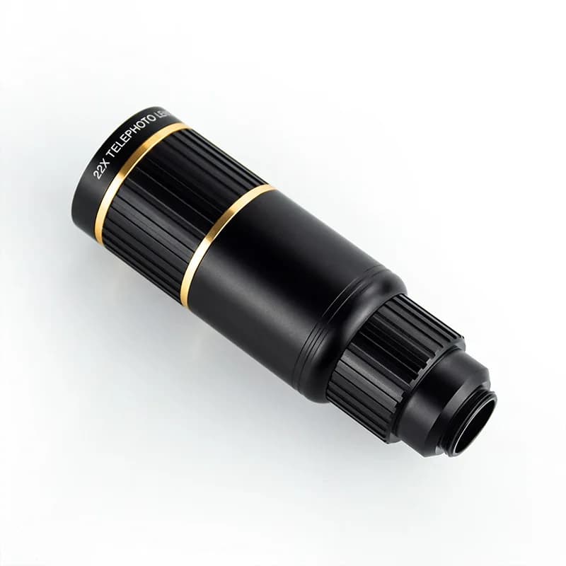 22x HD Monocular Telescope Metal Spotting Scope with Mobile Camera for Concerts And Sports Viewing