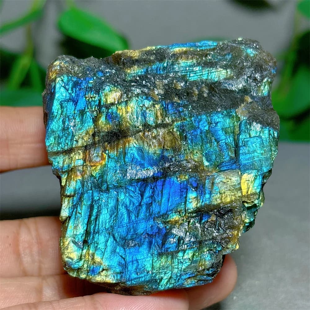 Labradorite Raw Specimen Crystal Natural Stone Quartz Stone Minerals Home Decoration Reiki Energy Healing Spiritual Love Garden