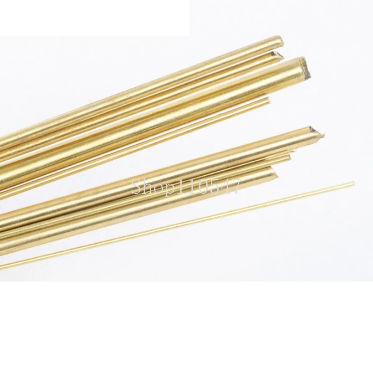 1/5/10pcs H62 Brass Round Bars Solid Rods Dia 0.80.911.11.21.31.41.51.61.822.22.32.42.62.833.835mm Length 200500mm