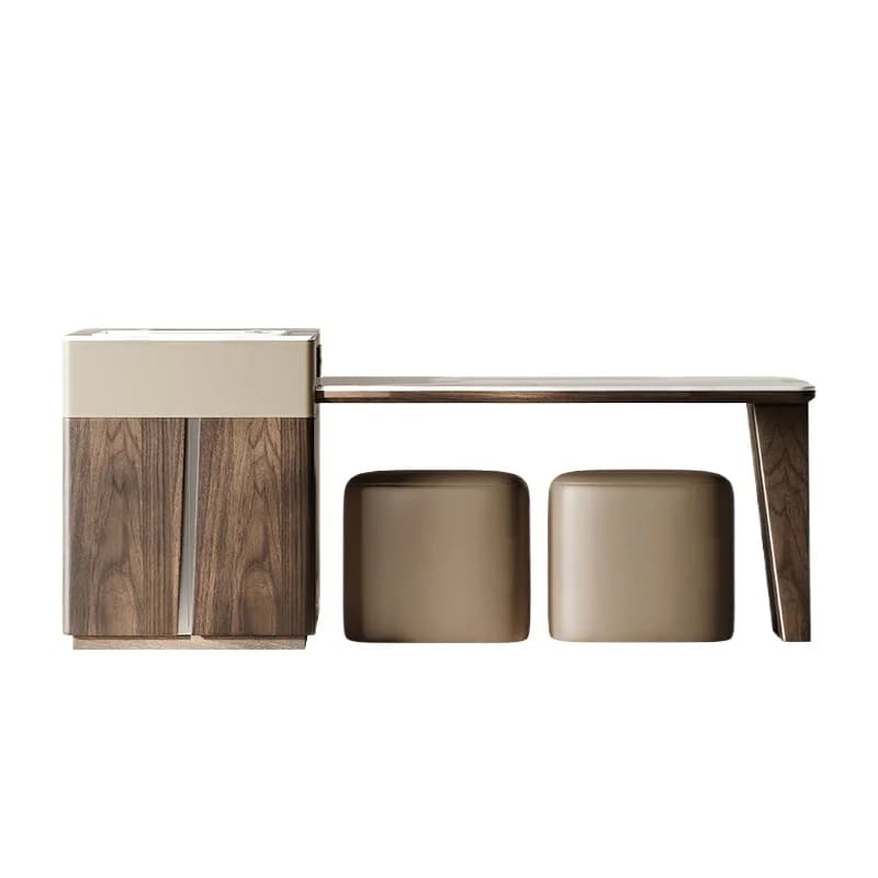 LMM microcrystalline stone tea table tea table light luxury modern high-end sense