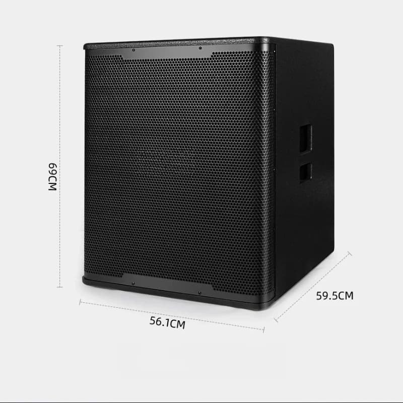 600W high-power amplifier subwoofer audio outdoor stage band performance professional active speaker