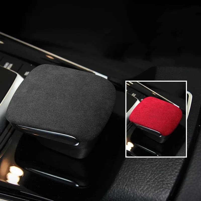 Super Suede Gear Shift Knob Cover Trim for Mercedes-Benz B GLB GLA a Class W247 X247 H247 - Car Accessory