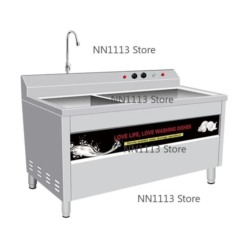 Commercial Efficient 1.8 Meter Stainless Steel Cabinet  Dish Washing Machine Dishwasher