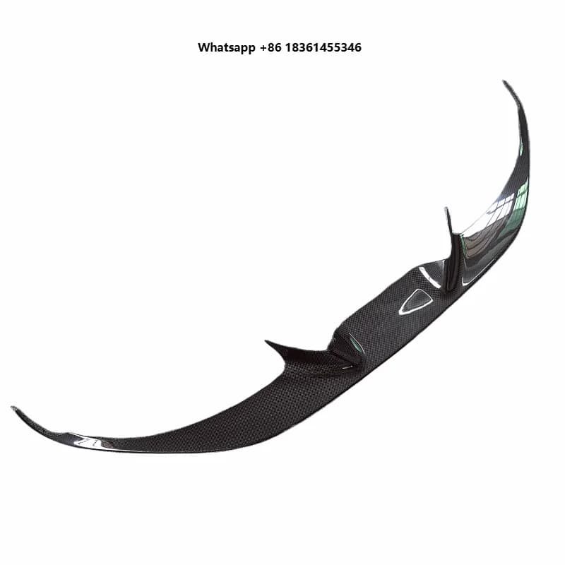 for F8 Spider Body Kit Rear Diffuser Spoiler N-style Dry Carbon Fiber Front Bumper Middle Lip