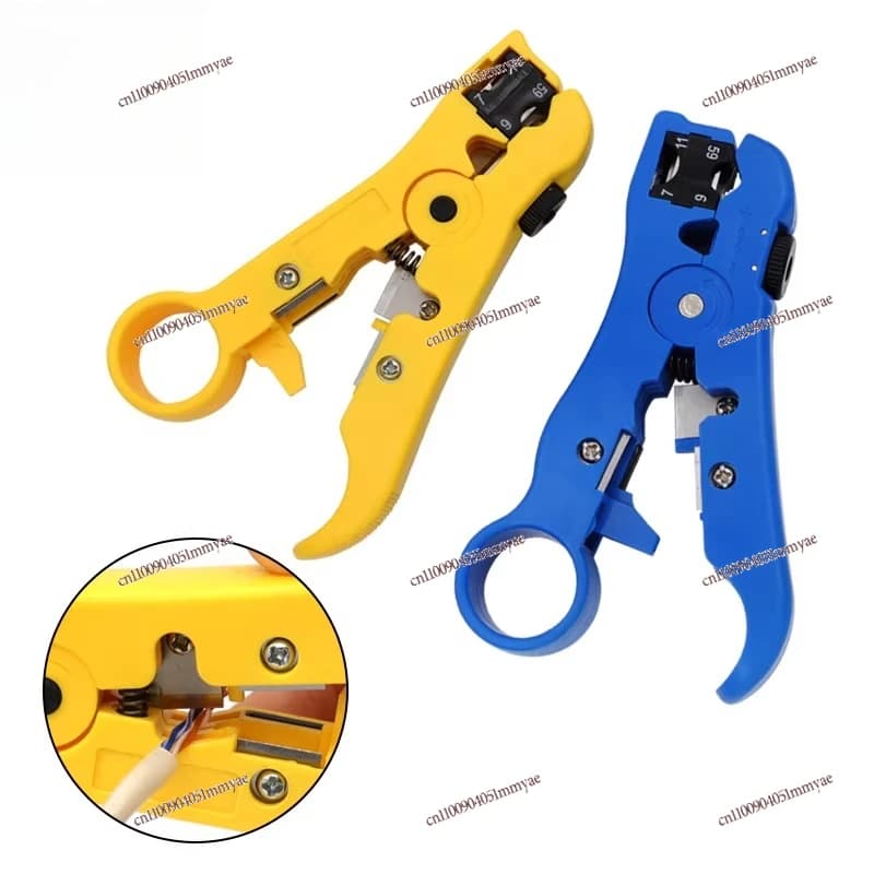 Coaxial cable strippers, cable TV cable strippers