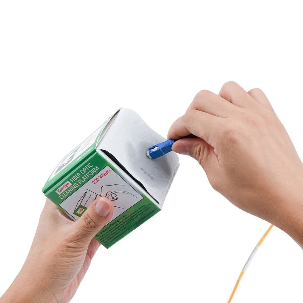 Optical Fiber FOCP Cleaning Kit Wipes Optical Fiber Wiping Paper Dust-free Paper