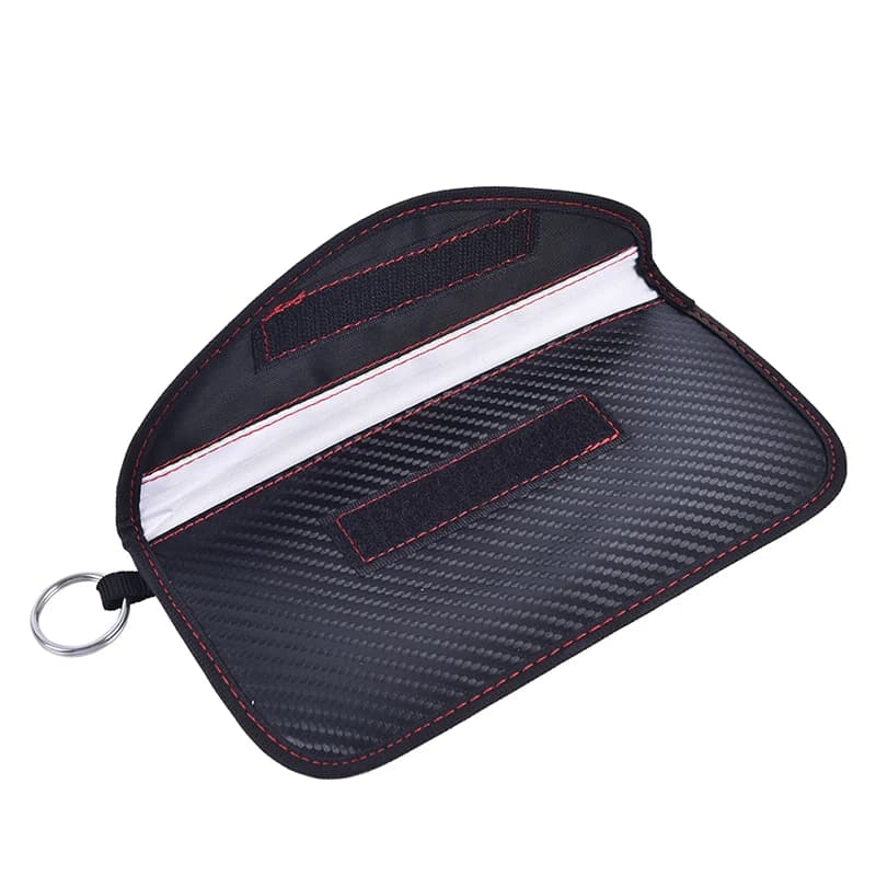 New 1pcs Mobile Phone Signal Shielding Faraday Cage Pouch Car Key Laptop Bank Card Privacy Protection Anti-radiation Bag