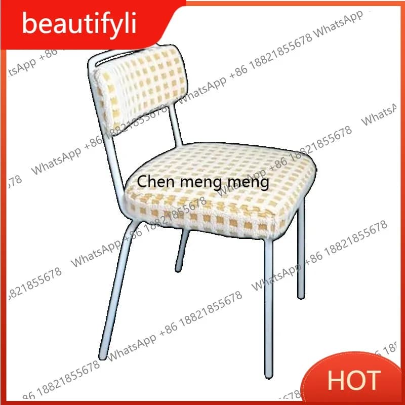 D80 Dining Chairs Classic Metal Legs Beauty Premium Dining Chairs Living Room Nordic Mobilier Maison Home Furniture
