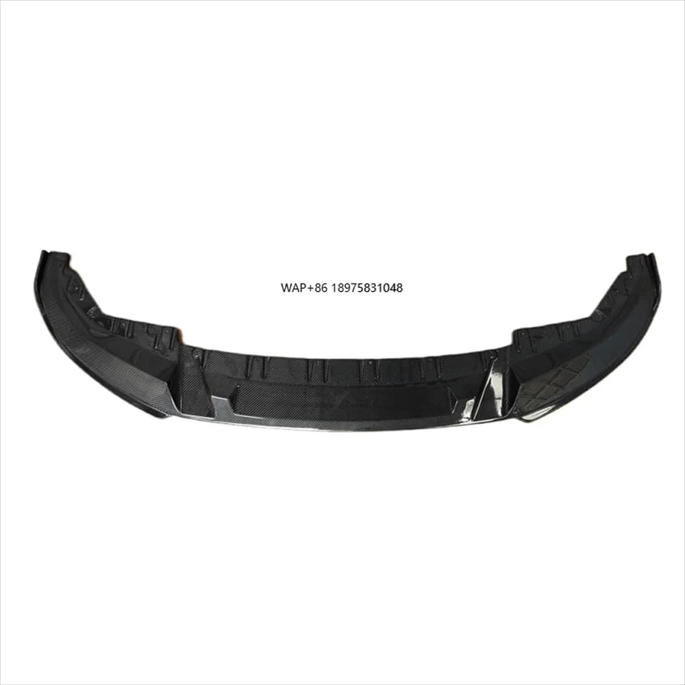 2020+4 G26 M Sport Carbon Fiber B-style Front Lip Spoiler Body Kit Front Bumper Spoiler Lip Body Kit for