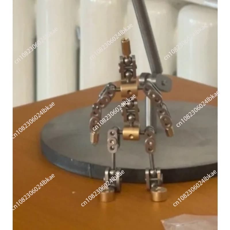 Standard stop motion animation skeleton, animation character metal skeleton metal skeleton AAAAAA