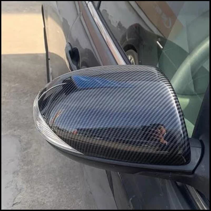 Car Styling For Mazda 2 Demio 2009-2014 Rearview Mirror Cover Caps Housing Trim Auto Parts Accessories