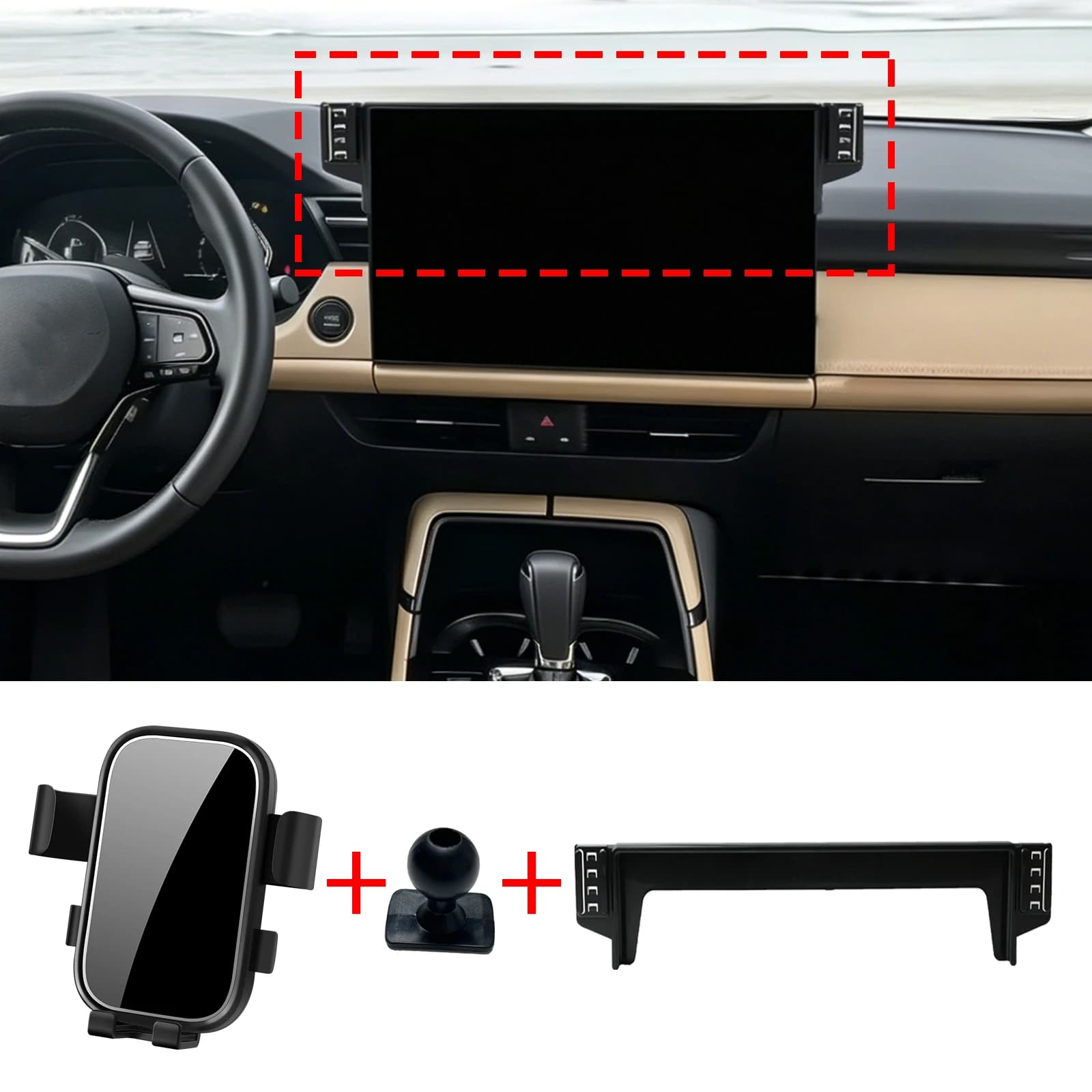 for Mazda CX-5 2026 2027 2028 LHD RHD Phone Stand, Car Interior Holder Stable Support Universal Car Accessories