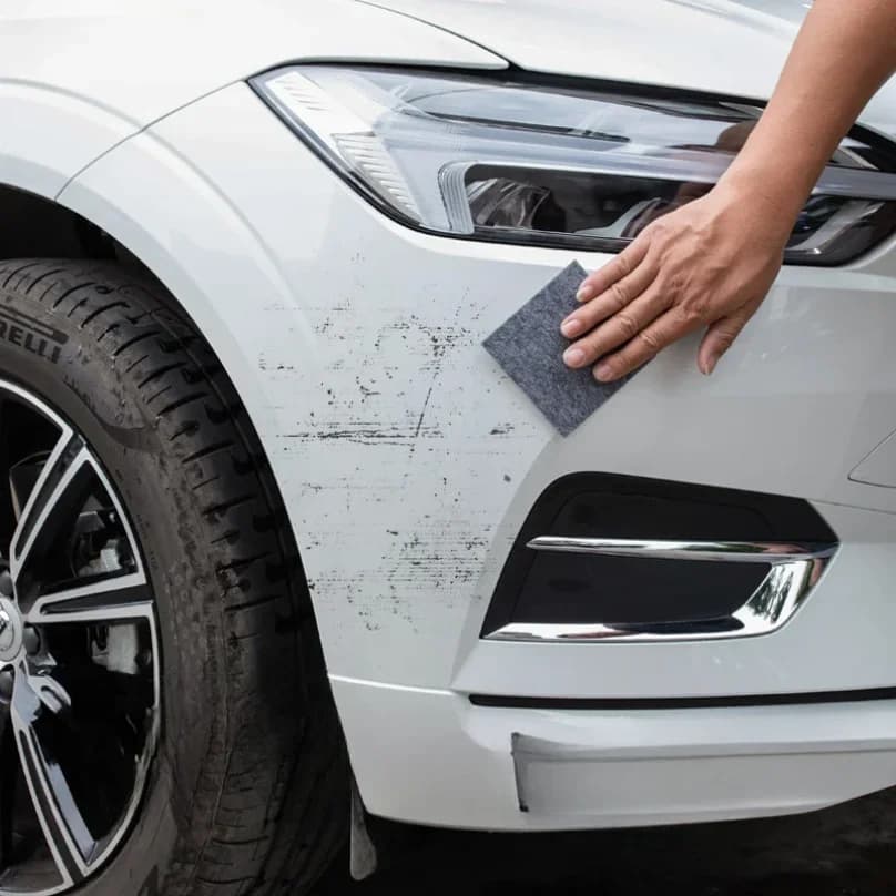 Paño Mágico Nano Mejorado para Eliminar Arañazos de Coche, Paño Multiusos para Reparar Arañazos en la Pintura del Coche, 5 Pieza
