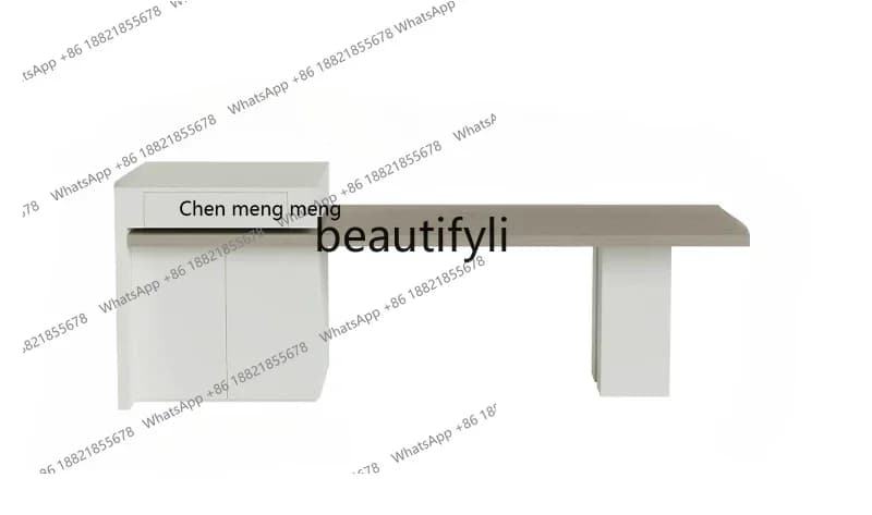 xzzModern simple Island table Home dining table Light luxury integrated bar table Restaurant Italian high-end sense