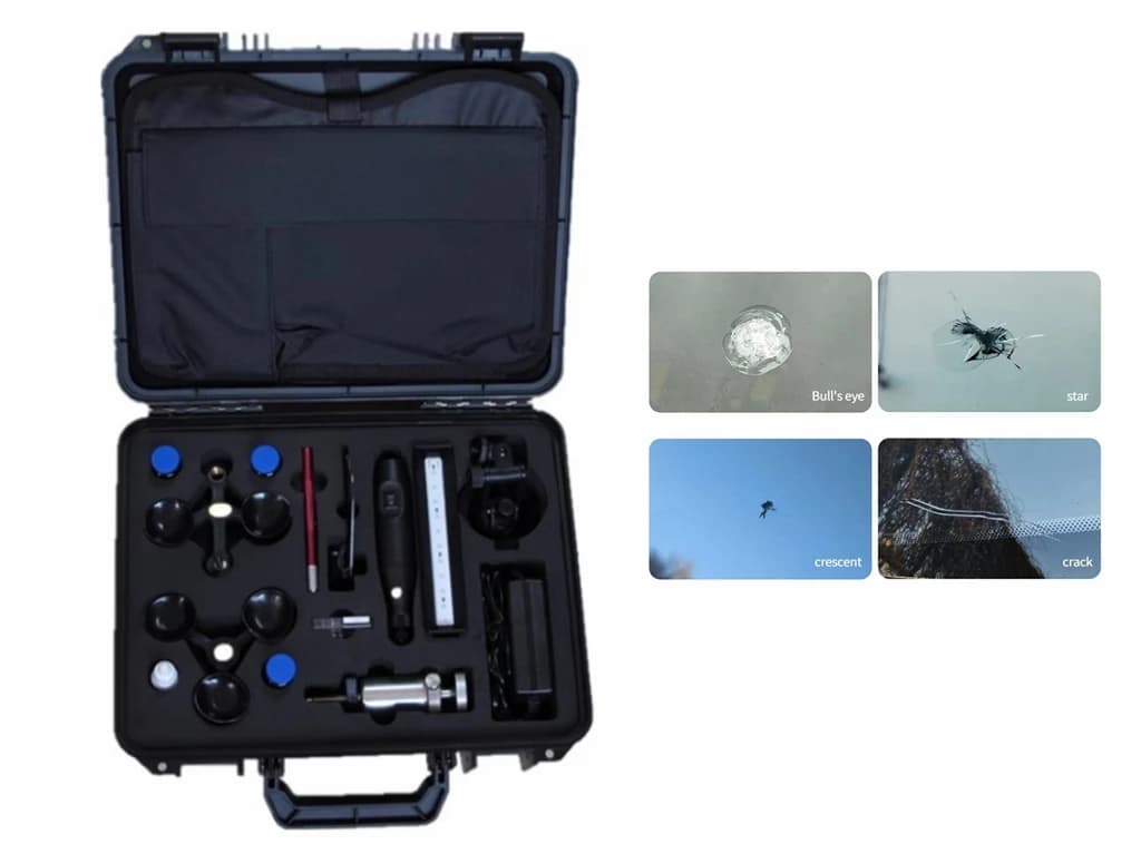 Top Grade Professional Scratch Windscreen Crack Repair Kits Car Glass Restoration Machine