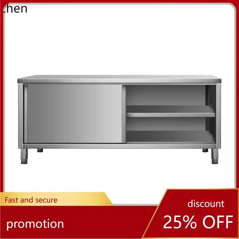 ZML304 Stainless Steel Workbench Restaurant Kitchen Preparation Table Chopping Board Bone Chopping Table