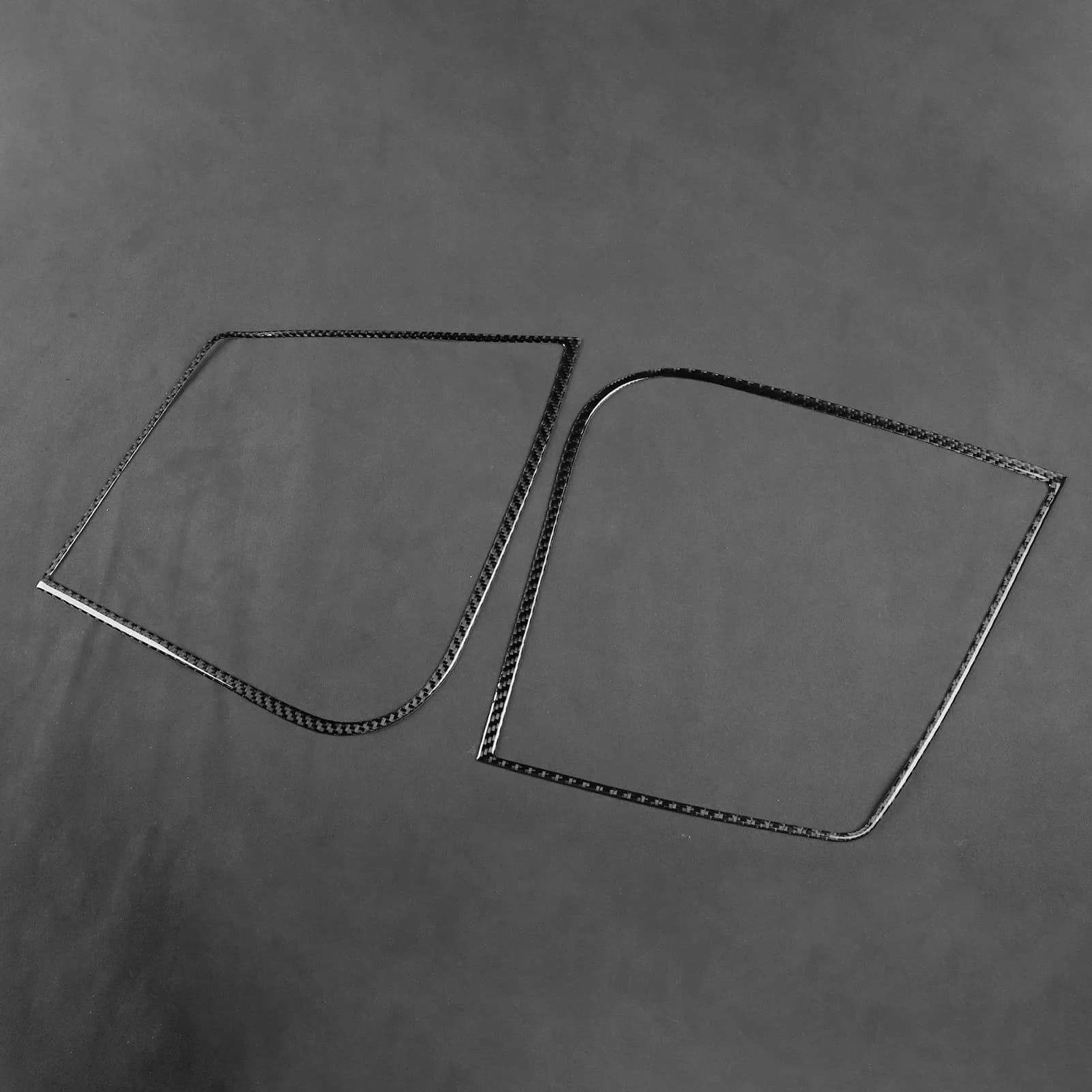 For Mercedes-Benz E-Class W212 2011–2015 Carbon Fiber Rear Door Speaker Frame Car Interiors Accessories Decoration Stickers