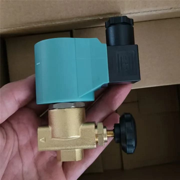 SBD G1/4" 180C Steam Vapor Water Washing 220vac 60Hz Commercial Laundry Appliance Equipments Parts Iron Solenoid Valve S DL-6E