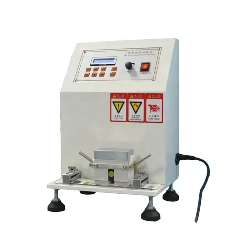 Ink Friction Decoloration Tester for Paper and Package Printing Ink Test PLS-TC-517