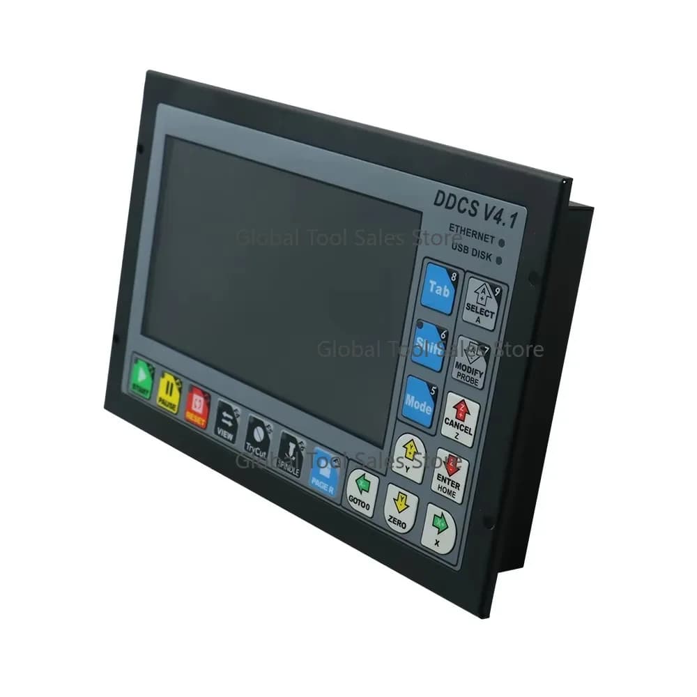 DDCS-V4.1 4-Axis Standalone Motion Controller Offline Controller Support 3 Axis/4Axis USB CNC Controller Interface for CNC