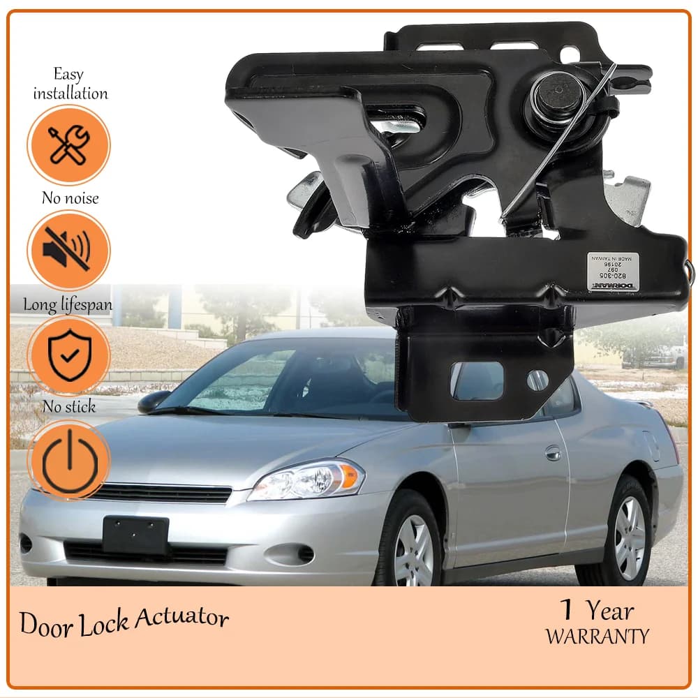Front Hood Latch Lock Assembly Hood Lock for Chevy Impala Limited Malibu Monte Carlo oem 22661132,25868008,820-306,820-305
