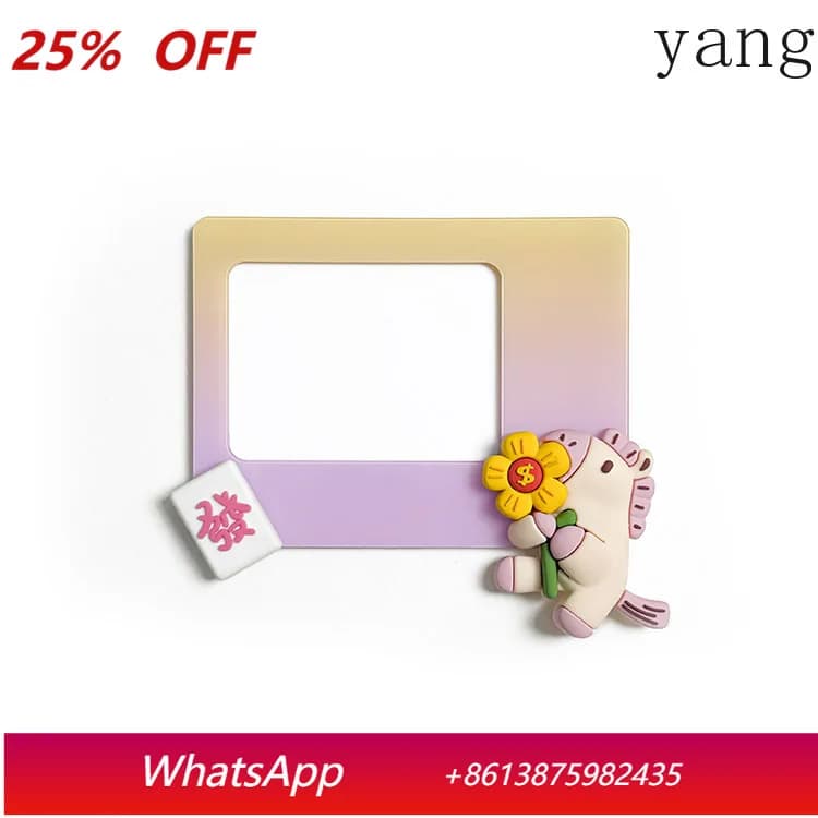 CX magnetic refrigerator sticker to attract wealth New Year Guochao creative refrigerator sticker, acrylic decoration