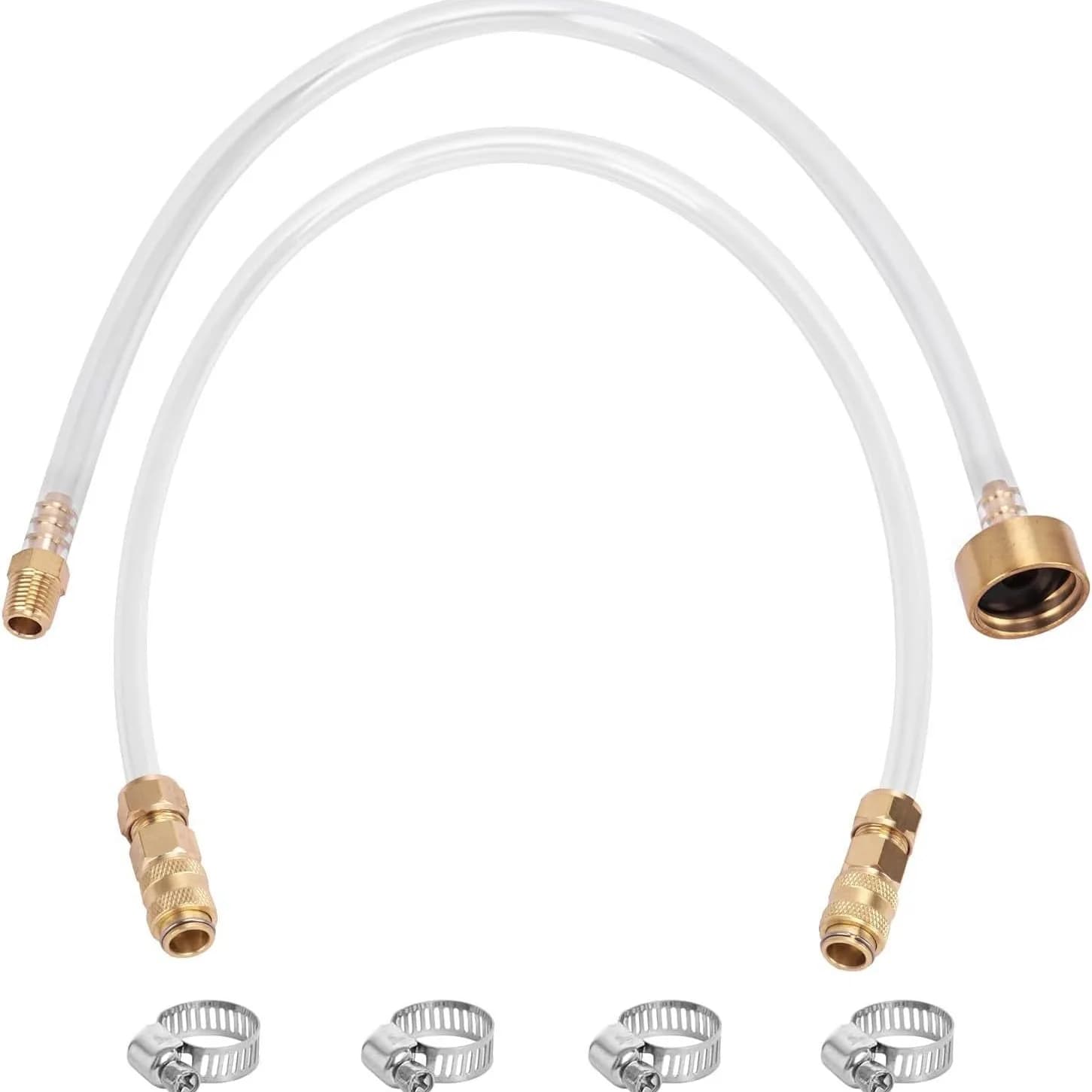 Hydraulic Steering Bleed Kit Leak Proof Quick Connect for Boat Anchor Marine Steering System Marine Watercraft Accessories